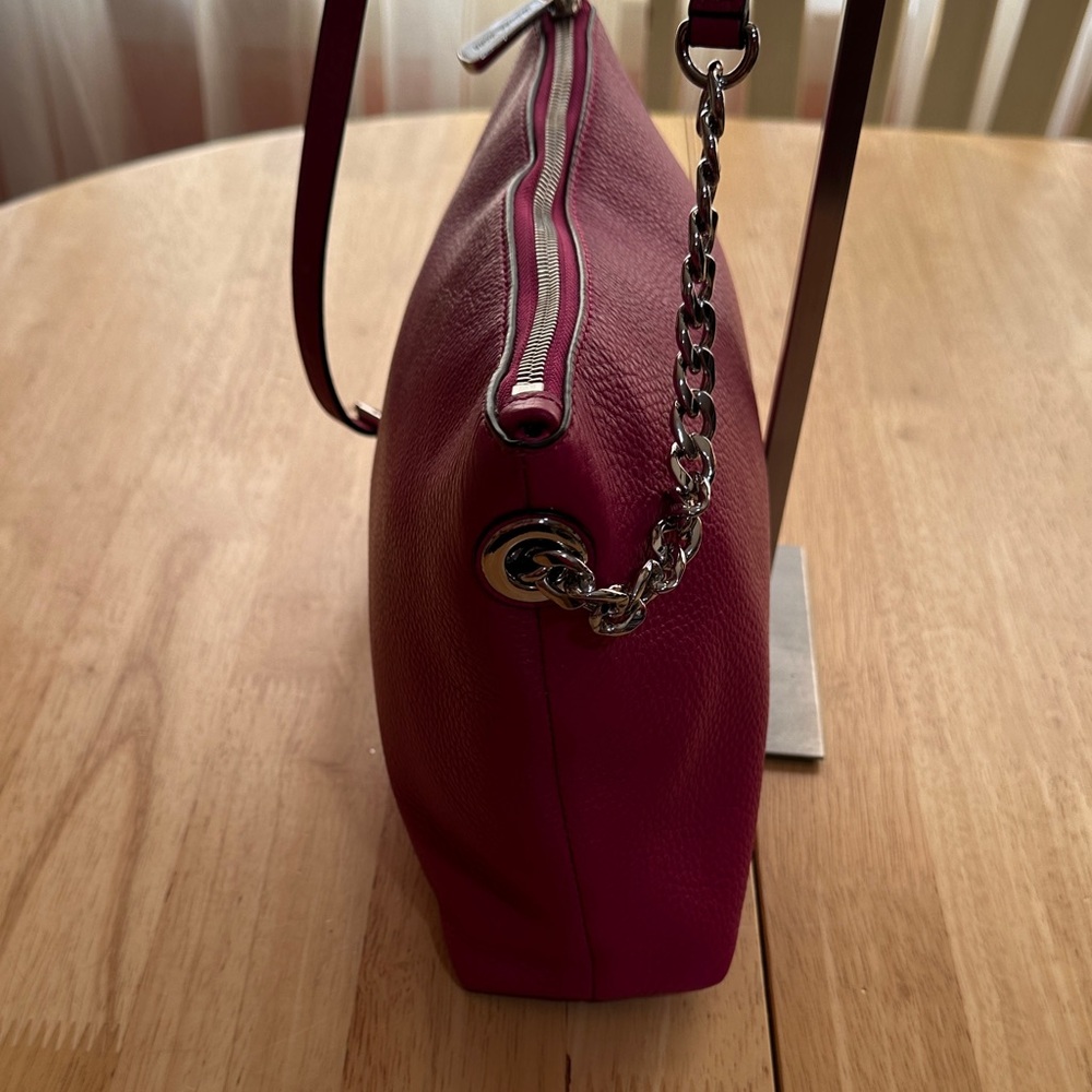 Michael Kors Pink Leather Shoulder Bag - Picture 2 of 10